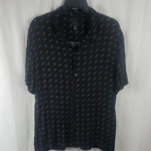 H&M Men's Medium Proud Button Down Gay Pride Shirt
